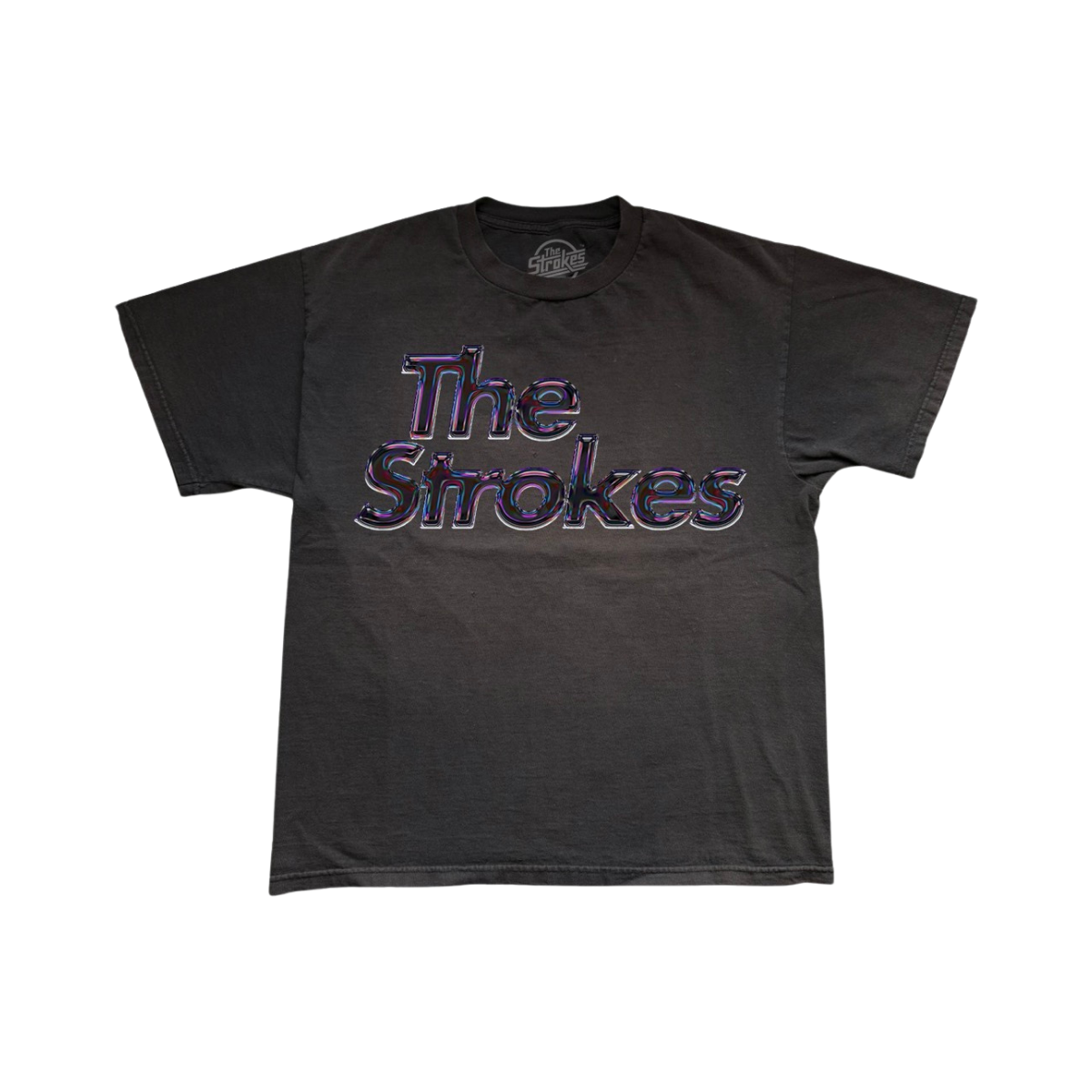 The Strokes Oil Slick Logo Tee