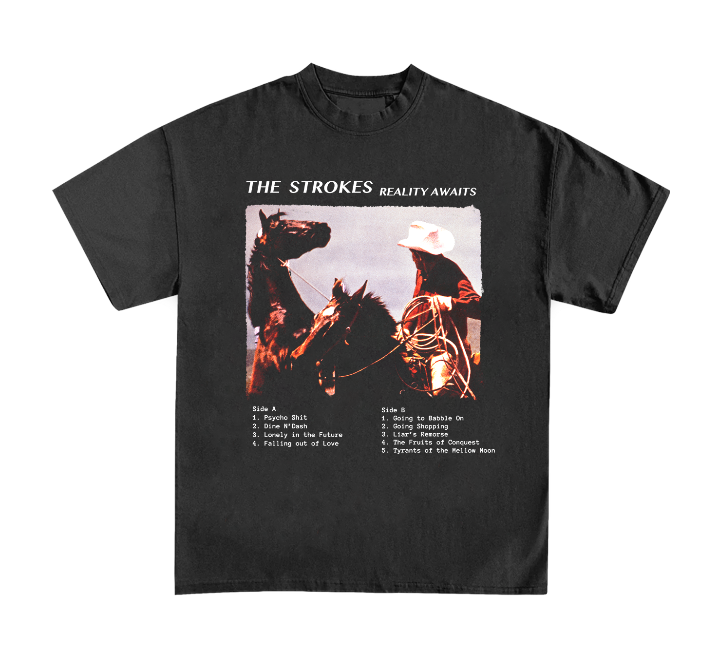 Reality Awaits Tracklist Tee