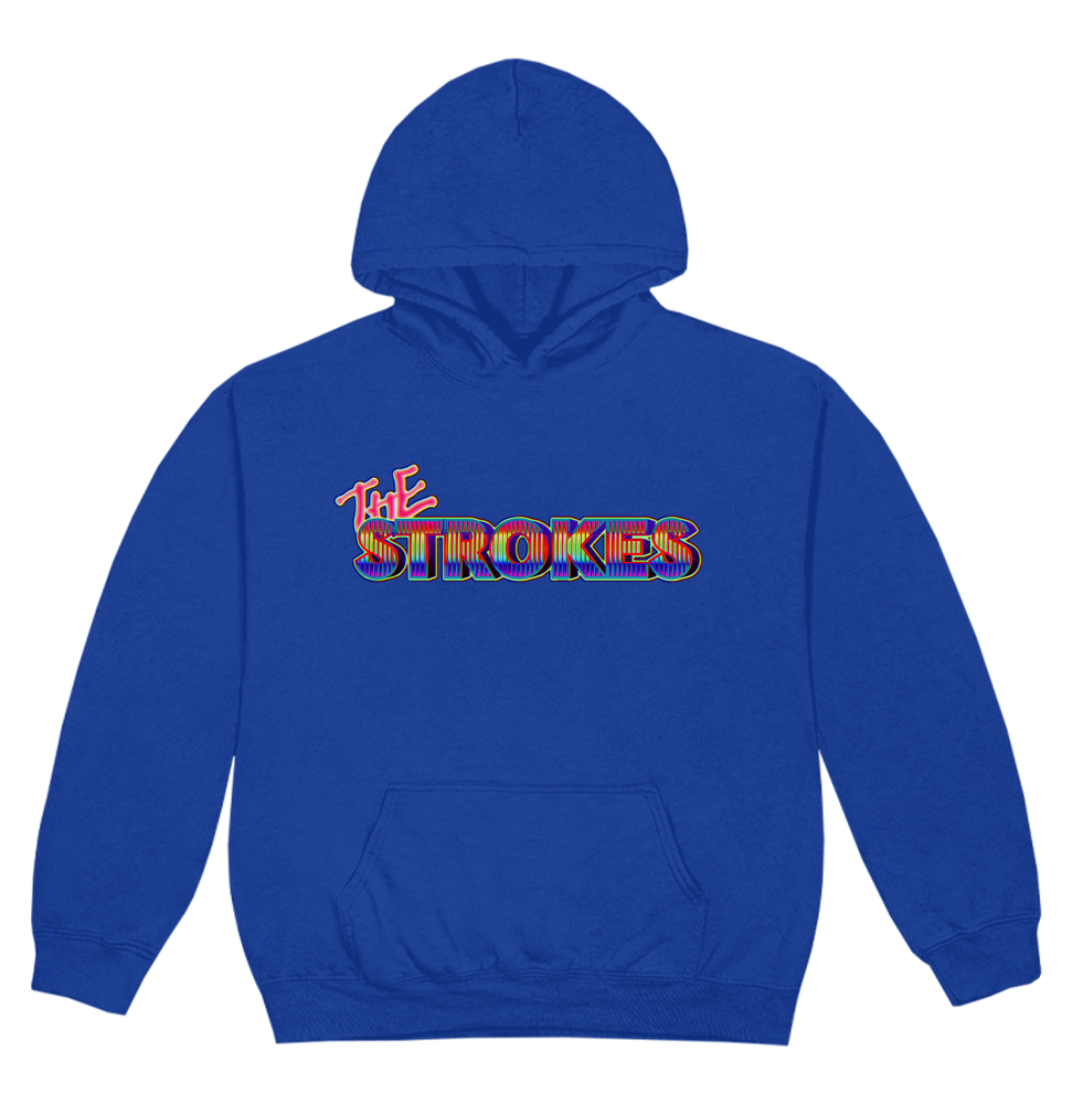 The Strokes Logo Hoodie - Blue | The Strokes