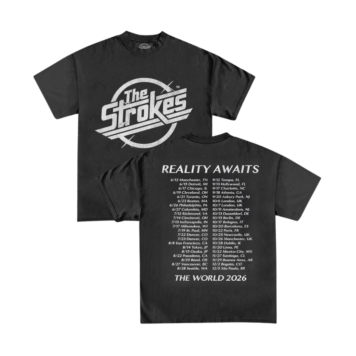 Reality Awaits 2026 Tour Tee