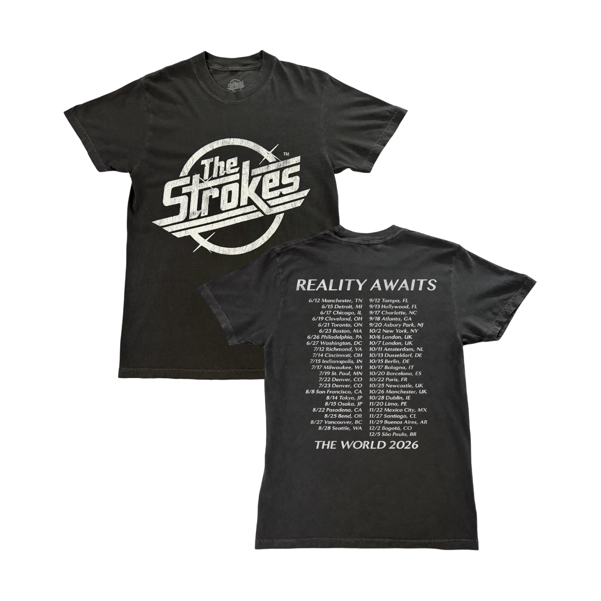 Reality Awaits 2026 Tour Tee