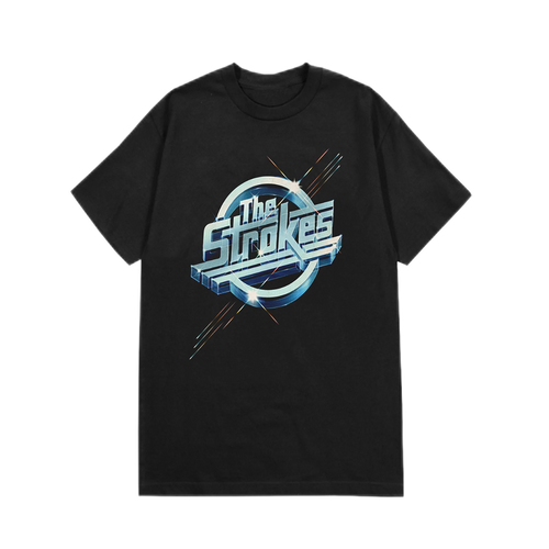 The Strokes ロゴ Tシャツ ネイビー The Strokes Wu Magna Tee