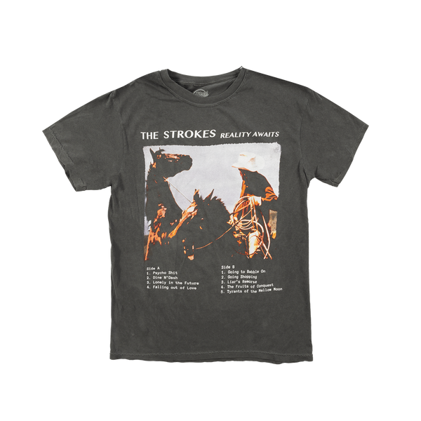 Reality Awaits Tracklist Tee – The Strokes