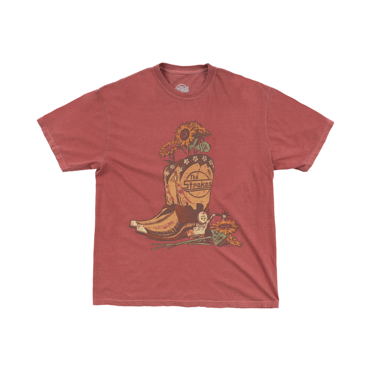 Sunflower Boots Vintage Tee