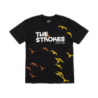The Strokes Allover Birds 2026 Tour Tee