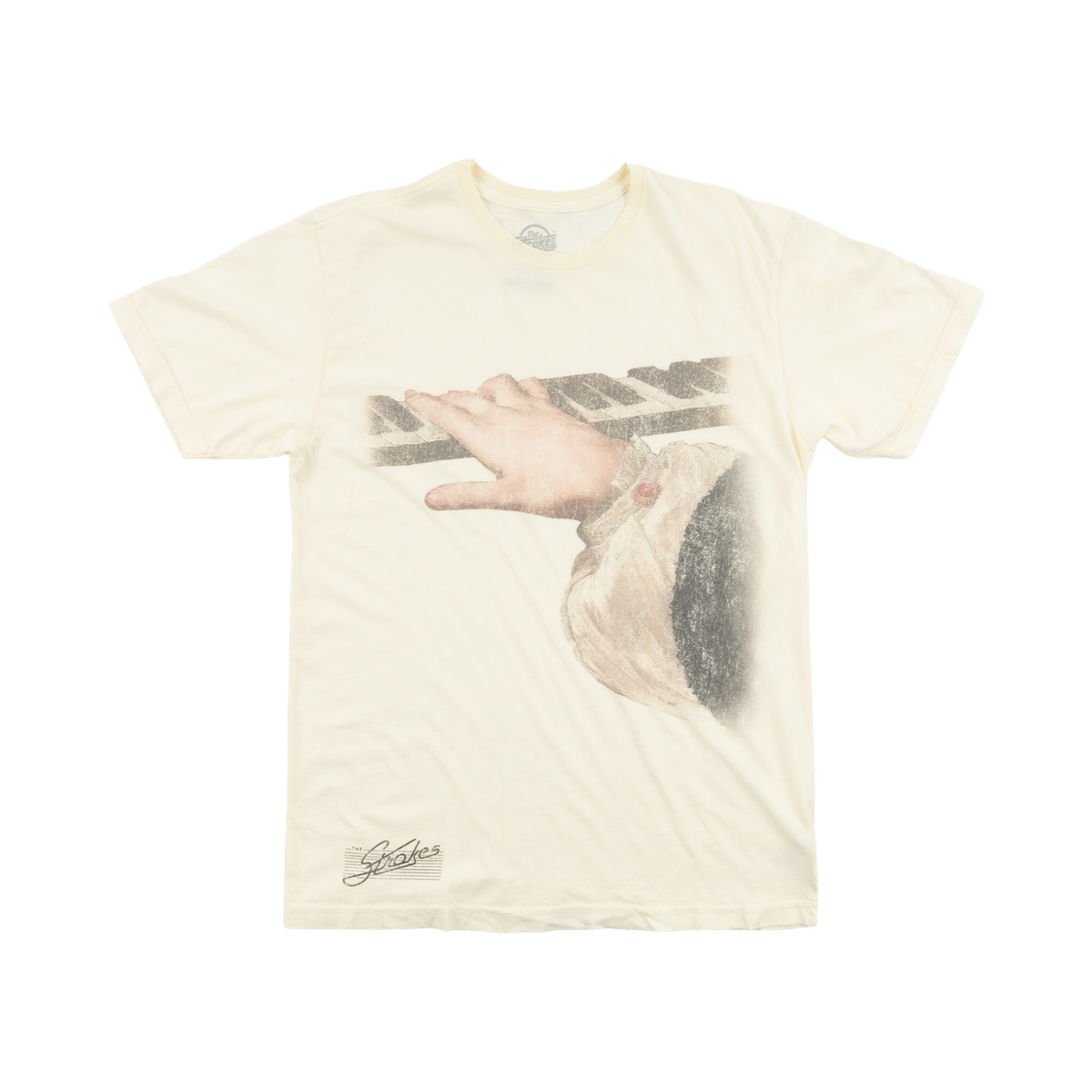 Vintage Piano Distressed Tee