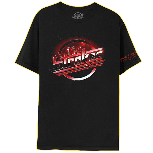 The Strokes ロゴ Tシャツ 赤　レア The Strokes Magna Singles Tee