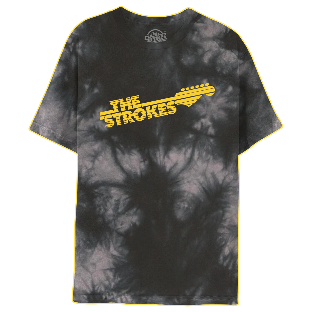The Strokes Guitar Design Tie Dye Tee The Strokes The Strokes Guitar Design Tie Dye Tee The Strokes